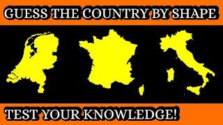 Guess the Country by Shape Quiz