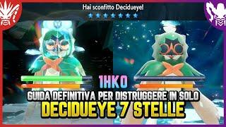 Come DISTRUGGERE IN SOLO Decidueye 7 stelle CON UN COLPO - Guida Pokemon Scarlatto e Violetto