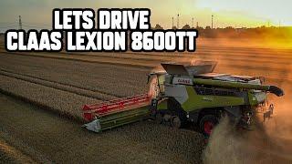 POV: How to Drive Lexion 8600TT | Lets Drive | Farming Week