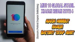 Kamera BOKEH Battery Awet MIUI 10 GLOBAL STABIL XIAOMI REDMI NOTE 4 (MIDO)