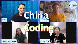 China Coding (Software) Discussion with Shashi Shiraguppi, Dr. Liu Weiping, Dr. Lukas Saul