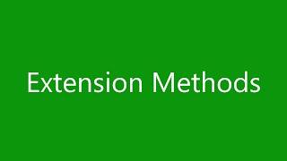 C# For Beginners | Extension Methods
