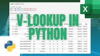 Learn V-Lookup in Python in 1 minute