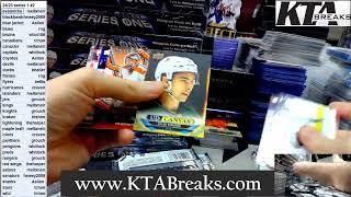 #2 - pick your team break - 2024/25 upper deck series 1 hockey 12 hobby box case break