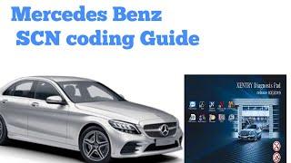 How to Do SCN Coding  Online Coding In Mercedes Benz