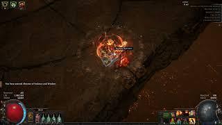 POE Smite Armour Stacker Uber Searing kill  Sanctum League