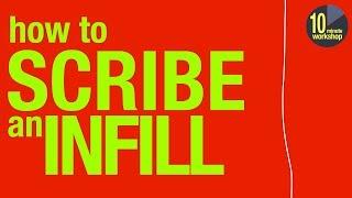 How to Scribe an infill or filler strip. P1 of 3 [video 352][Gifted/Ad**]