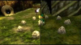 Zelda Ocarina of Time - Original vs Federelli's Hi-Res w/ Shaders