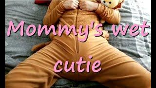 ABDL audio | Mommy encourages you being her little baby after wetting your cute diaper