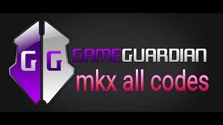 Mkx update 1.9 game guardian all characters codes.