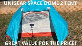 UNIGEAR Space Dome 2 Tent Review. A SPACIOUS and LIGHT two person tent for a great price!