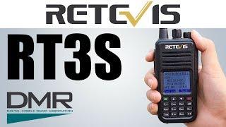 RETEVIS RT3S Dual Band DMR /FM Handheld Radio