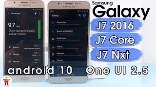 How to Update Galaxy J7 (2016)/ J7 Core/ J7 Nxt to Android 10 Q (One UI 2.5)