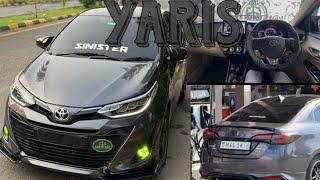 Toyota Yaris review | complete modification | cost ft. @malik_.mujtaba