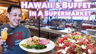 Discovering a Buffet inside a Supermarket --  Hawaii's Amazing $35 Foodland Farms Buffet