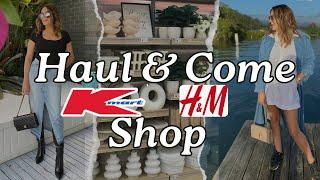 KMART COME SHOP PLUS  HAUL FROM H&M & KMART #Kmart #hm  | Australian Womens Life And Style