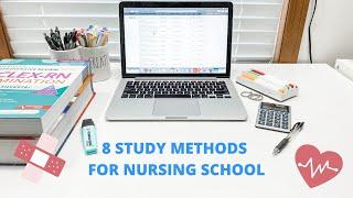 8 Study Methods for Nursing Students