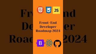 Front-End Developer Roadmap In 2024!#frontenddeveloper #frontend