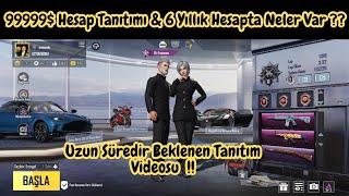 Mexaniki'nin 99999 $ Dolarlık Hesabı  6 Yıllık Hesabımın Tanıtımı & Pubg Mobile Hesap İnceleme