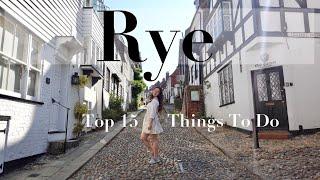 Rye UK | Travel Guide - Top 15 Things To Do On A Day Trip + A Quick Stop at Hastings