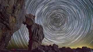 STAR TRAILS AND MILKY WAY in the AMAZING CEDERBERG