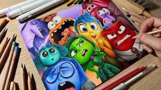 Drawing Inside Out 2 • Time Lapse