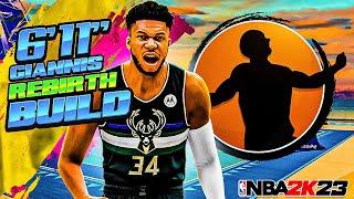 I "REBIRTHED" a 6'11 GIANNIS ANTETOKOUNMPO BUILD and BROKE NBA 2K23...