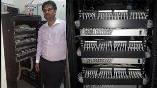 Network Rack Installation | Patch Panel | HP POE Network Switch Tech Guru Manjit| Part - 1