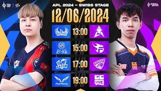  TRỰC TIẾP: FLASH WOLVES vs GG LIVE- VÒNG SWISS STAGE APL 2024 | NHÁNH 0W-0L | NGÀY 12/06