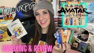 COLOURPOP X AVATAR The Last Airbender Collection Unboxing & Review 