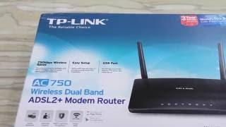 Hindi Review - TP Link Archer D20Dual Band Model