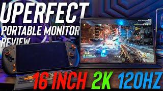 Uperfect 16 inch 2K 120hz Portable Monitor Review (M160C01)