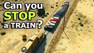 GTA V - Can you stop a Train?