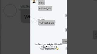 vschockyzx origin friend begging like say  ( #shorts #roblox )