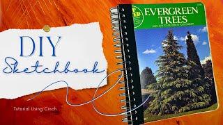 DIY Sketchbook Tutorial Cinch Spiral Bound Sketchbox Reference