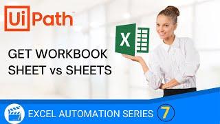 UiPath Read Excel Data where sheet names are Dynamic Get Workbook Sheet | Get Workbook Sheets | RPA