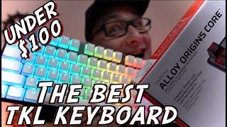 NEW HyperX Alloy Origins Core TKL Keyboard Review + HyperX PBT Keycap Install