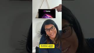 Make Stunning Slides with Ease on Tome.app