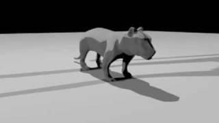 3D Animated Tiger