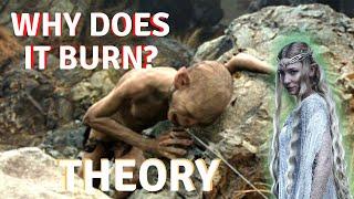 Why Did the Elven Rope Burn Gollum? - LOTR Theory