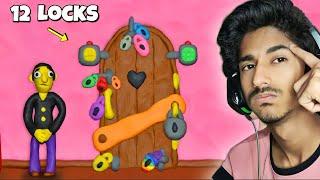 I NEED TO GO TO THE BATHROOM | 12 LOCKS GAMEPLAY