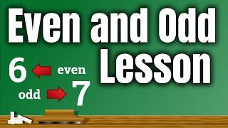 Even and Odd Lesson for Children