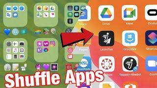 How To Shuffle Your Apps On IPhone