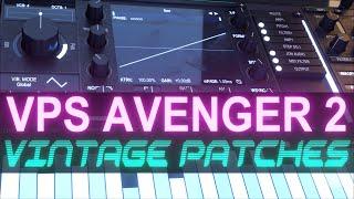 TIPS for Vintage / Synthwave patches in VPS Avenger 2