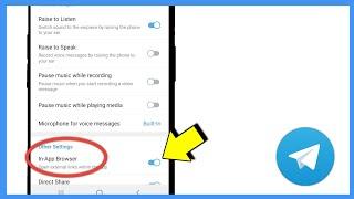 In App Browser | Telegram In App Browser | What Is In App Browser