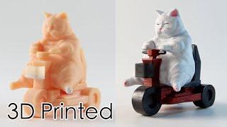 The Fat Cat Ep.3 | 3D Printing | Sculpting | Figure | Zbrush