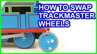 How to swap wheels on Trackmaster 2 Thomas & friends