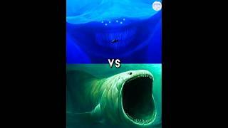 el gran maja vs the bloop°karken°giant moray eel°hippocampus #shorts #viral #monster #music #the