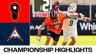 Maryland Whipsnakes vs. Utah Archers Full Championship Highlights