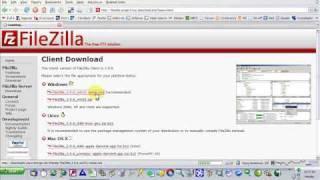 Filezilla FTP Client To Transfer Files